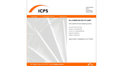 Desktop Screenshot of icps-gmbh.de