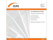 Tablet Screenshot of icps-gmbh.de